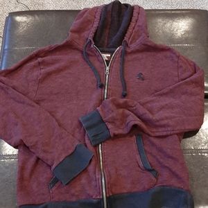 Express men's zip up hoodie